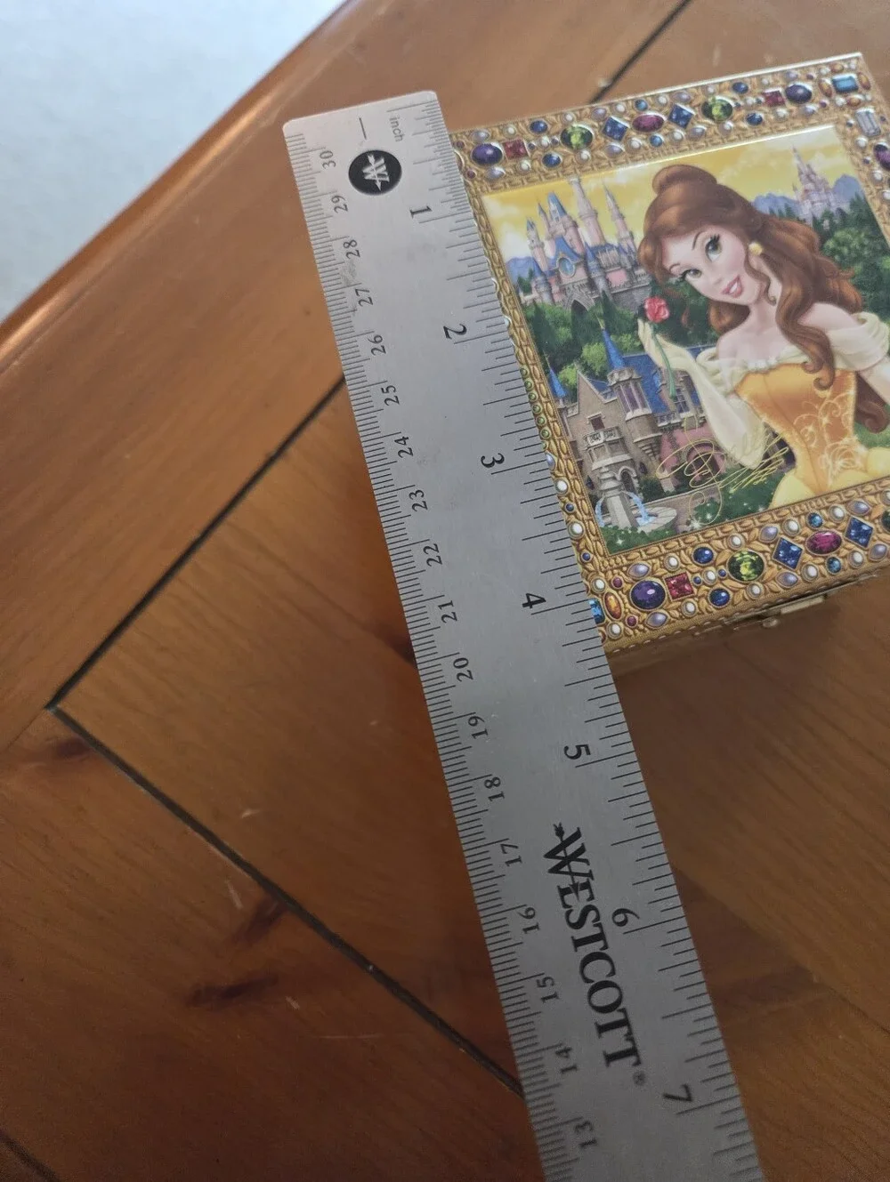 Disney Beauty And The Beast Music Jewelry Box